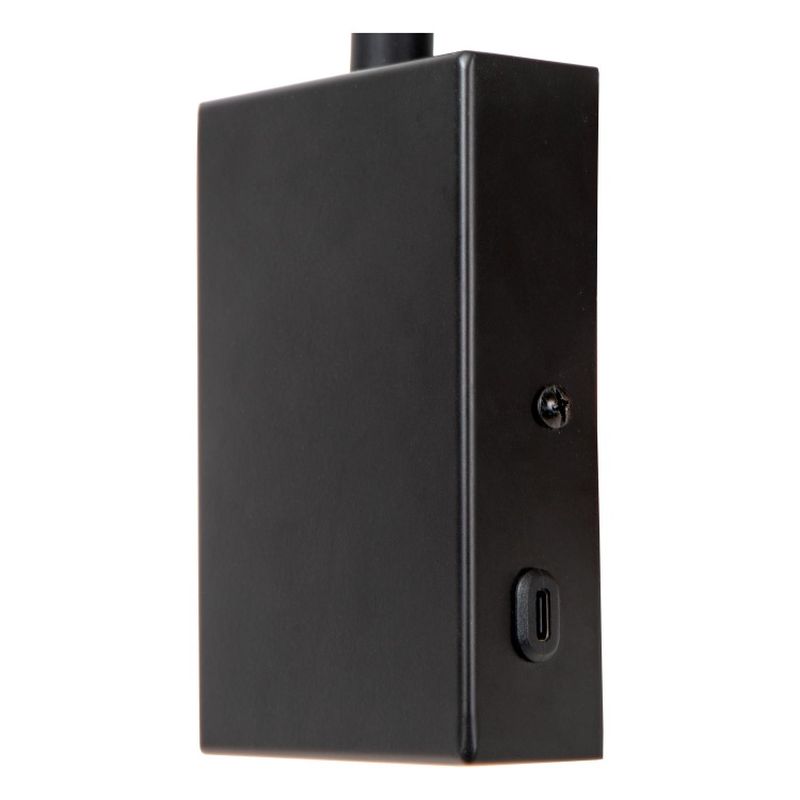 Lucide ALEC - Nástenné bodové svietidlo / Nástenné svietidlo - LED - G9 - 1x3W 2700K - Vrátane výmenných tienidiel - Čierna